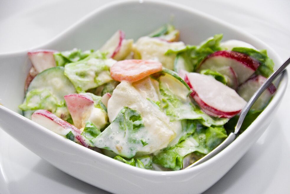 salada para perder peso