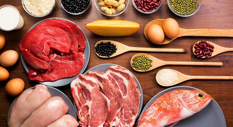 Alimentos saudáveis ​​e ricos em proteínas para perda de peso