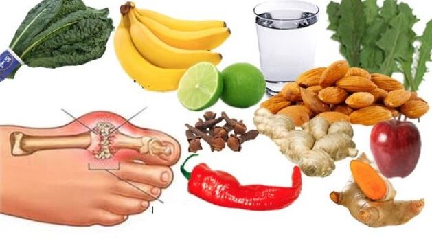 Pacientes com gota recebem uma dieta suave