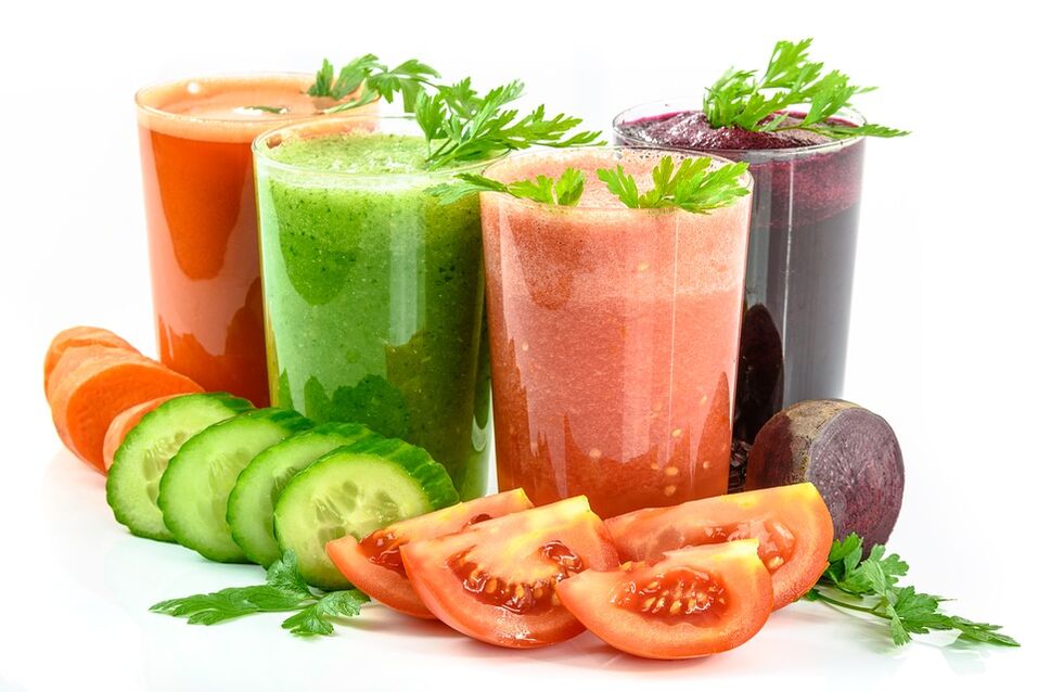 smoothies vegetais para perda de peso e limpeza do corpo